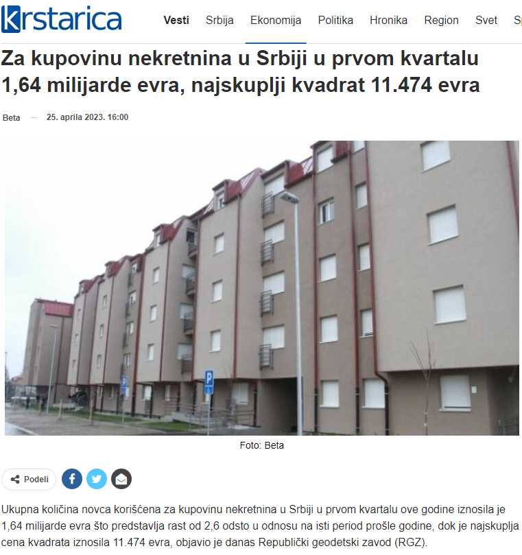/content/Vesti/2023/04/mediji preneli - izveštaj - krstarica.com